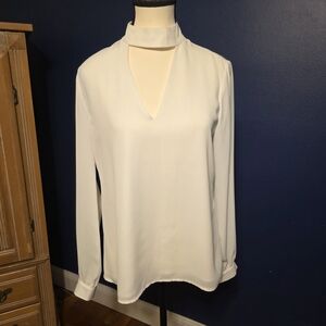 Elegant White Women's Top